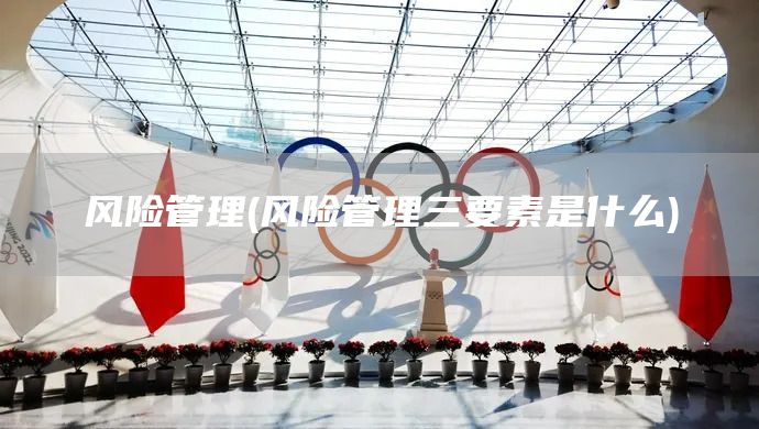 風險管理(風險管理三要素是什么)(圖1)